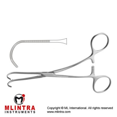 Castaneda Atrauma Noenatal Vascular Clamp Stainless Steel, 12 cm - 4 3/4" Castaneda Atrauma Noenatal Vascular Clamp Stainless Steel, 12 cm - 4 3/4"